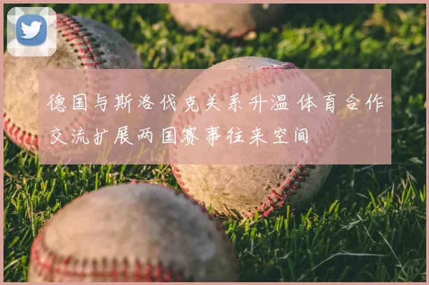 德国与斯洛伐克关系升温 体育合作交流扩展两国赛事往来空间