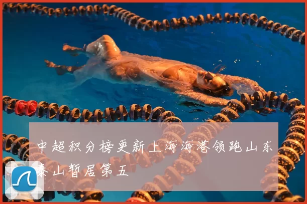 中超积分榜更新上海海港领跑山东泰山暂居第五